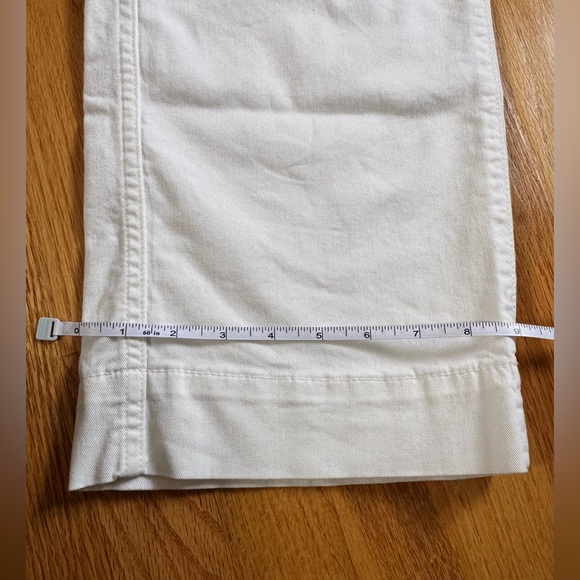 Marine Layer Off-White High-Rise, Wide Leg Pants, Size 4 - Picture 6 of 6